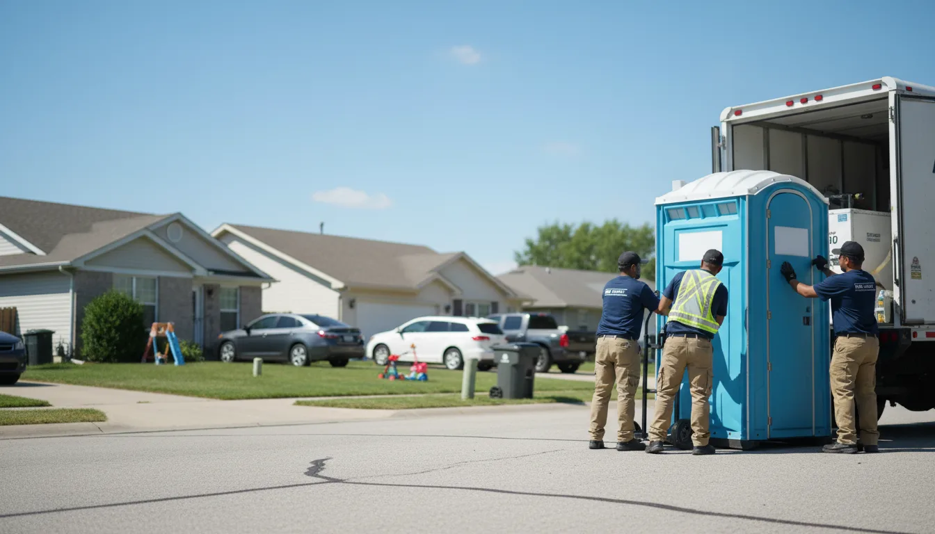Standard Porta Potty Rentals in Morris, IL near me